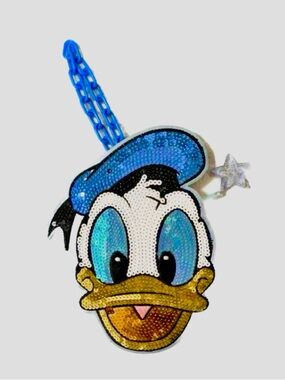 ✨ Sequin Donald Duck Tokyo Disney Pass Holder Pouch ✨